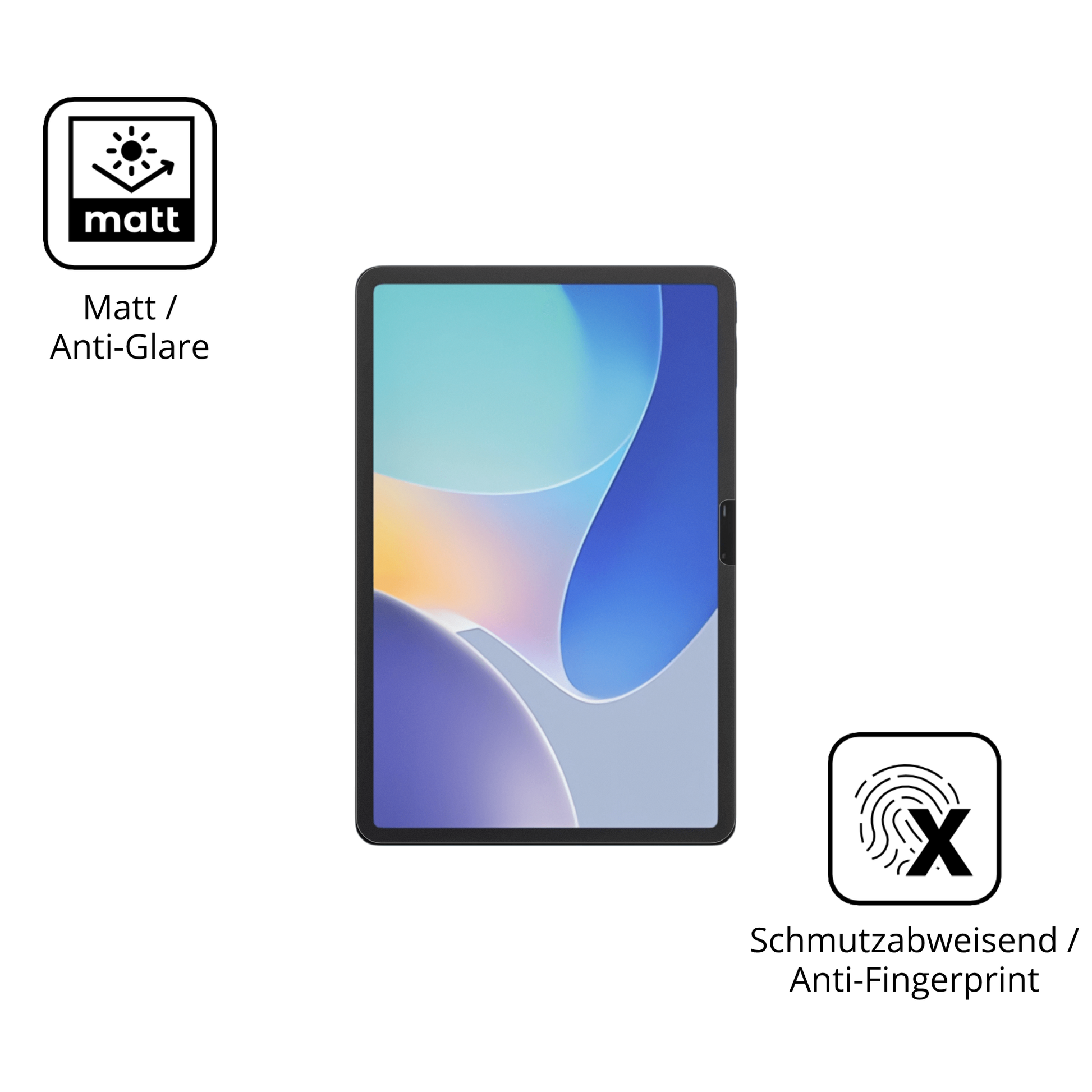 9H Hartbeschichtete, flexible Folie passend zugeschnitten für Infinix XPad Edge