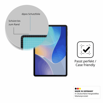 Besonders flexibler Displayschutz mit Anti-Shock-Schicht im Materialmix