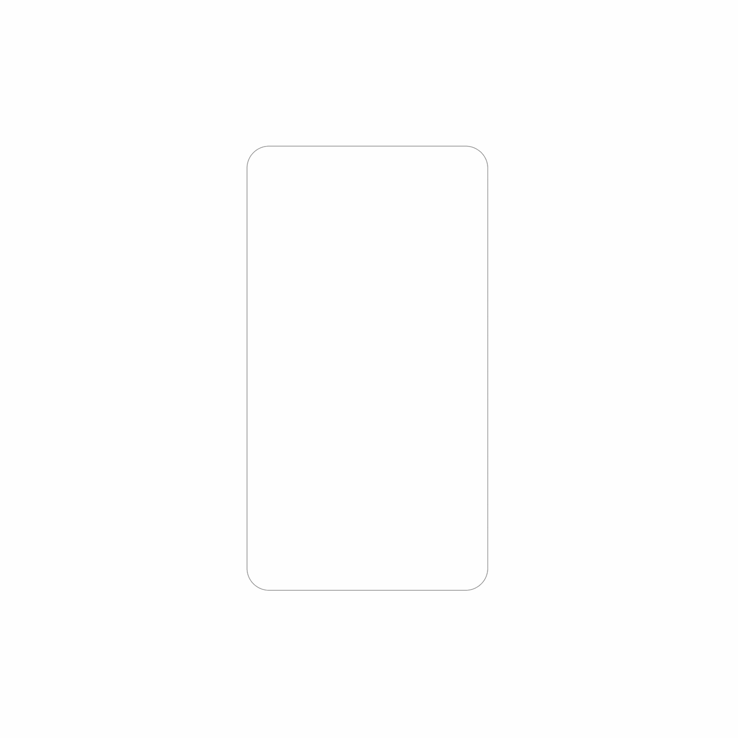 dipos Displayschutz für innioasis G1, mattierte Oberfläche, geringe Dicke und perfekte Passform