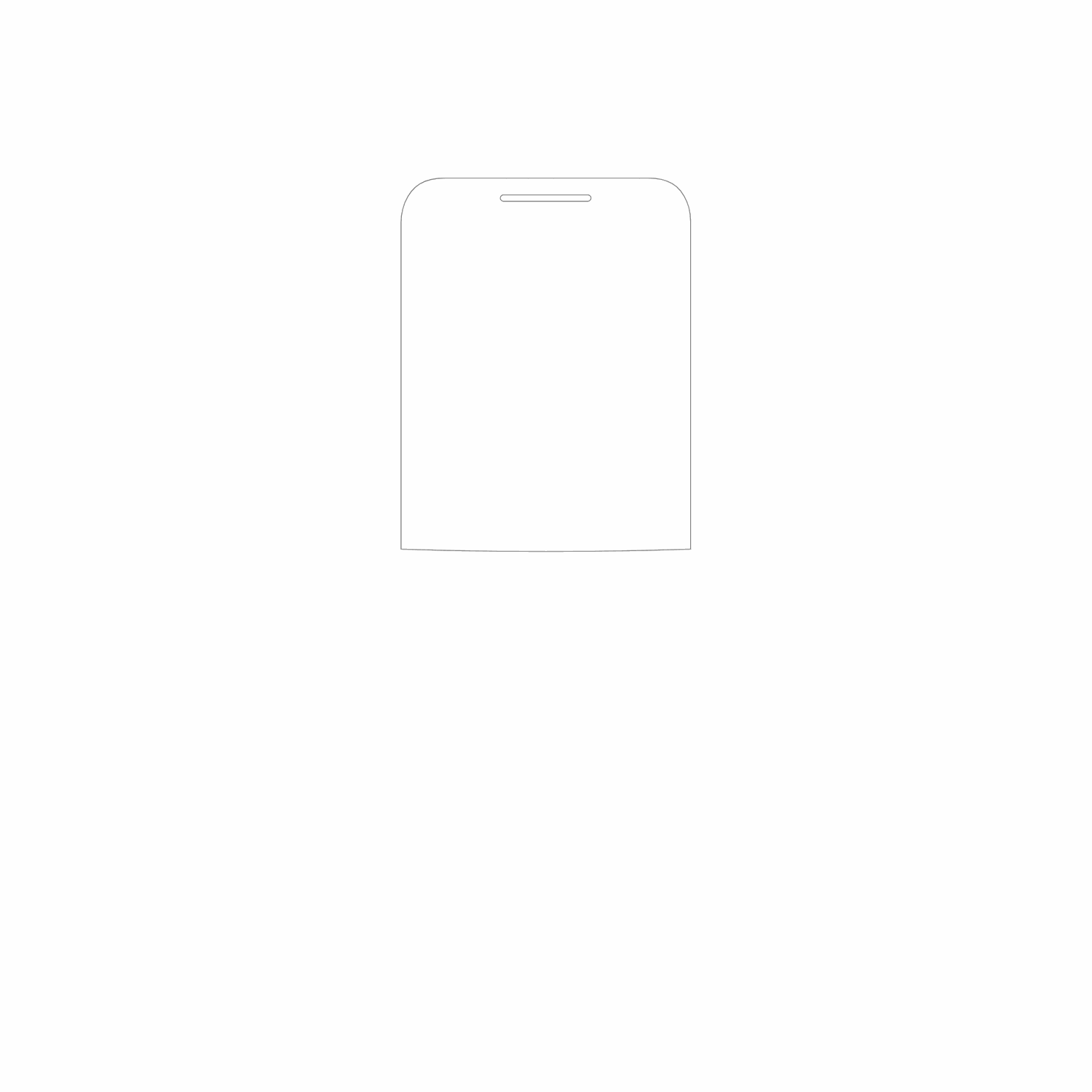 dipos Displayschutz für INOI 101 Classic, mattierte Oberfläche, geringe Dicke und perfekte Passform
