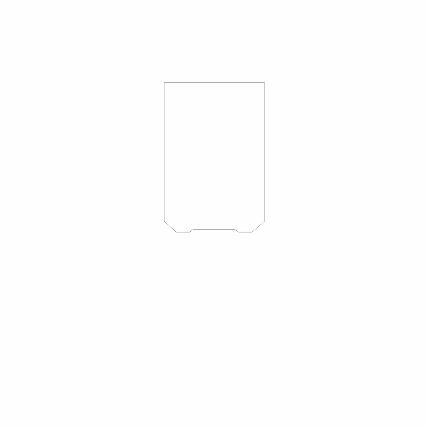 dipos Displayschutz für INOI 300 Savanna, mattierte Oberfläche, geringe Dicke und perfekte Passform