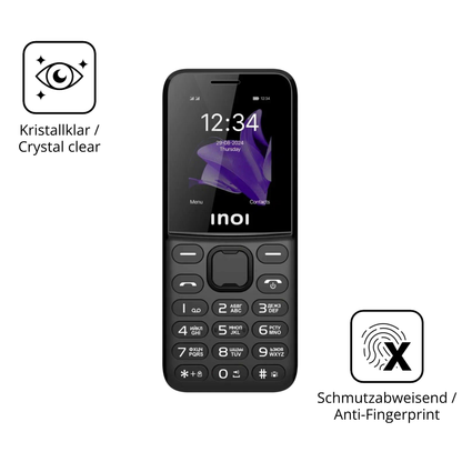 Flexible TPU-Folie passend zugeschnitten für INOI 240 Modern 4G, vollständige Abdeckung