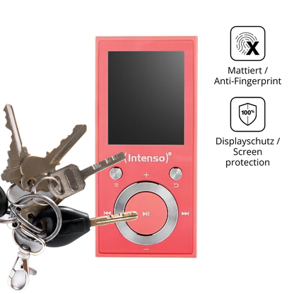 dipos Displayschutz für Intenso Video Scooter BT, mattierte Oberfläche, Blickschutzfilter und perfekter Passform