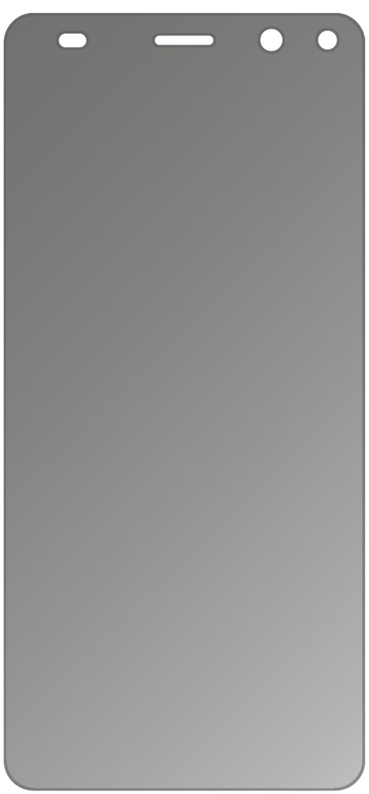 dipos Displayschutz für Intex Indie 6, mattierte Oberfläche, Blickschutzfilter und perfekter Passform