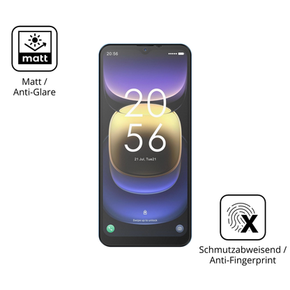 9H Hartbeschichtete, flexible Folie passend zugeschnitten für Invens Note TK01