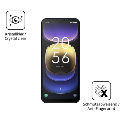 Flexible TPU-Folie passend zugeschnitten für Invens Note TK01, vollständige Abdeckung