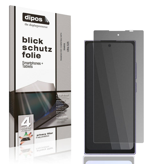 Blickschutzfolie für invens Ultra S25 matt Schutzfolie Privacy