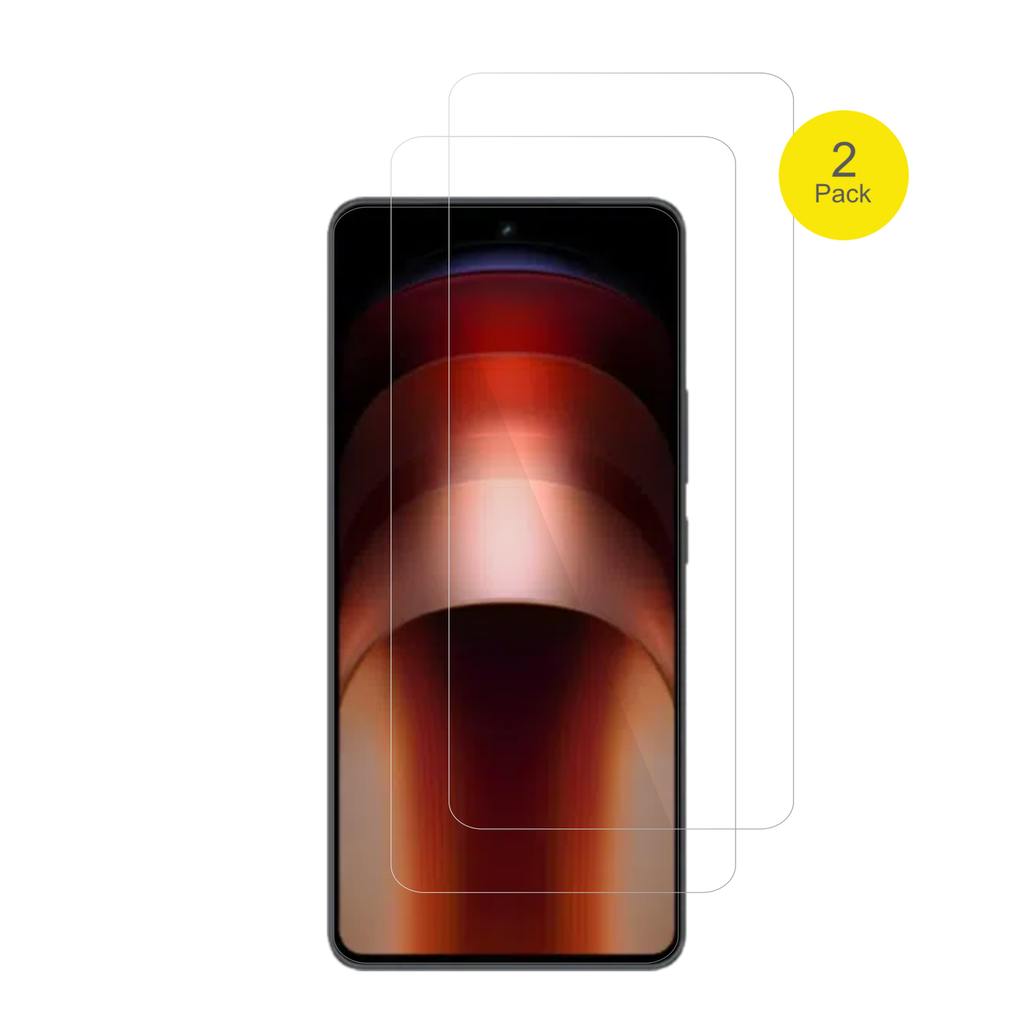 iqooneo 11 mit aufgebrachter dipos Displayschutzfolie, glasklare Darstellung ohne Einschränkungen