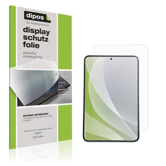 2x Schutzfolie matt für iQOO Pad Ultra Display-Schutzfolie