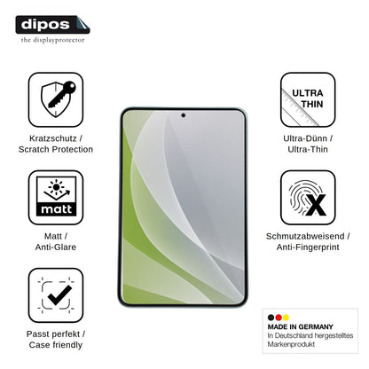 2x Schutzfolie matt für iQOO Pad Ultra Display-Schutzfolie