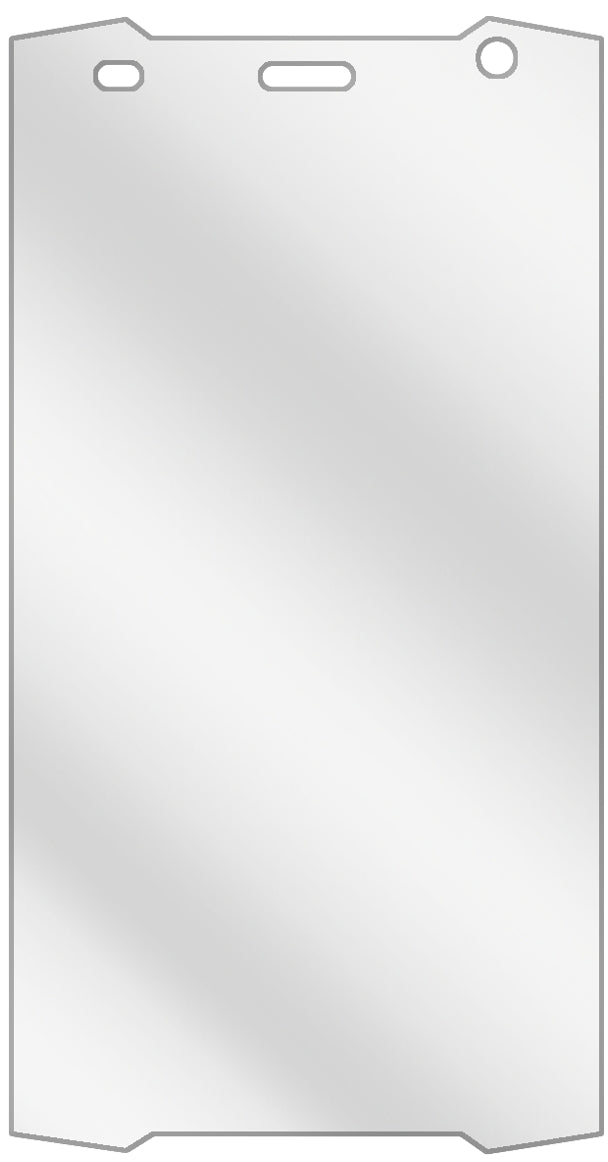 2x Schutzfolie klar für i.safe MOBILE IS520.1 Display-Schutzfolie