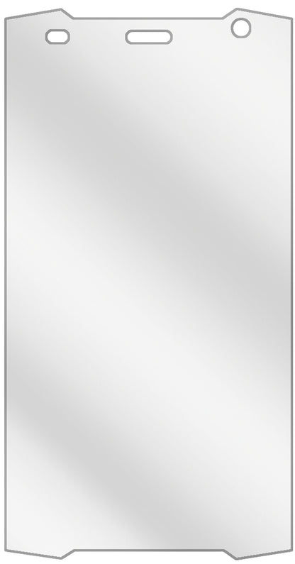2x Schutzfolie klar für i.safe MOBILE IS520.1 Display-Schutzfolie