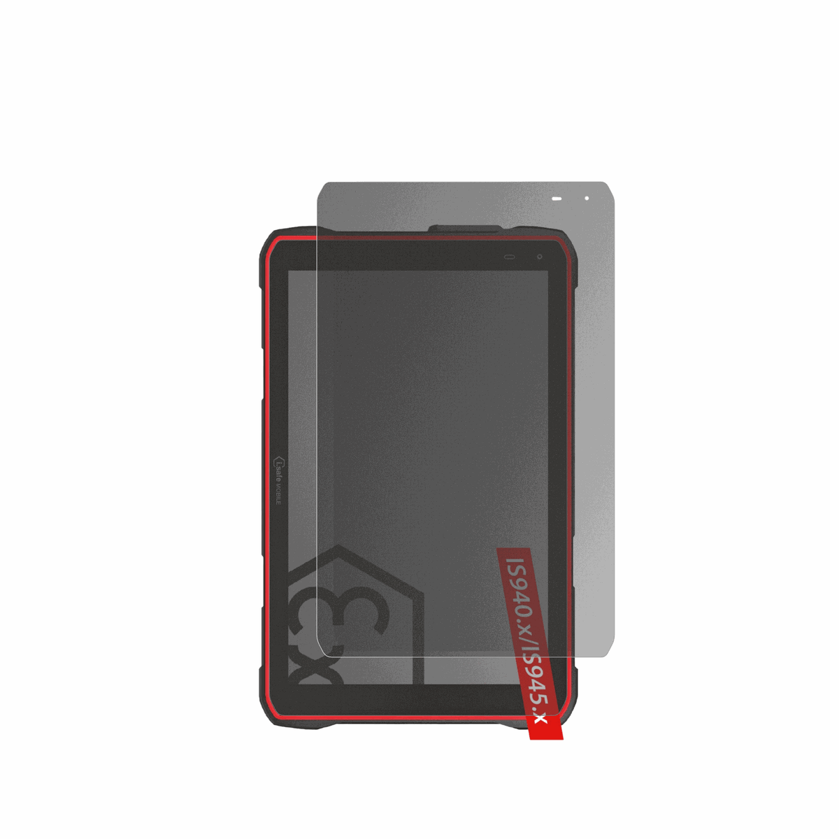 Blickschutzfolie für i.safe MOBILE IS940.1 matt Schutzfolie Privacy
