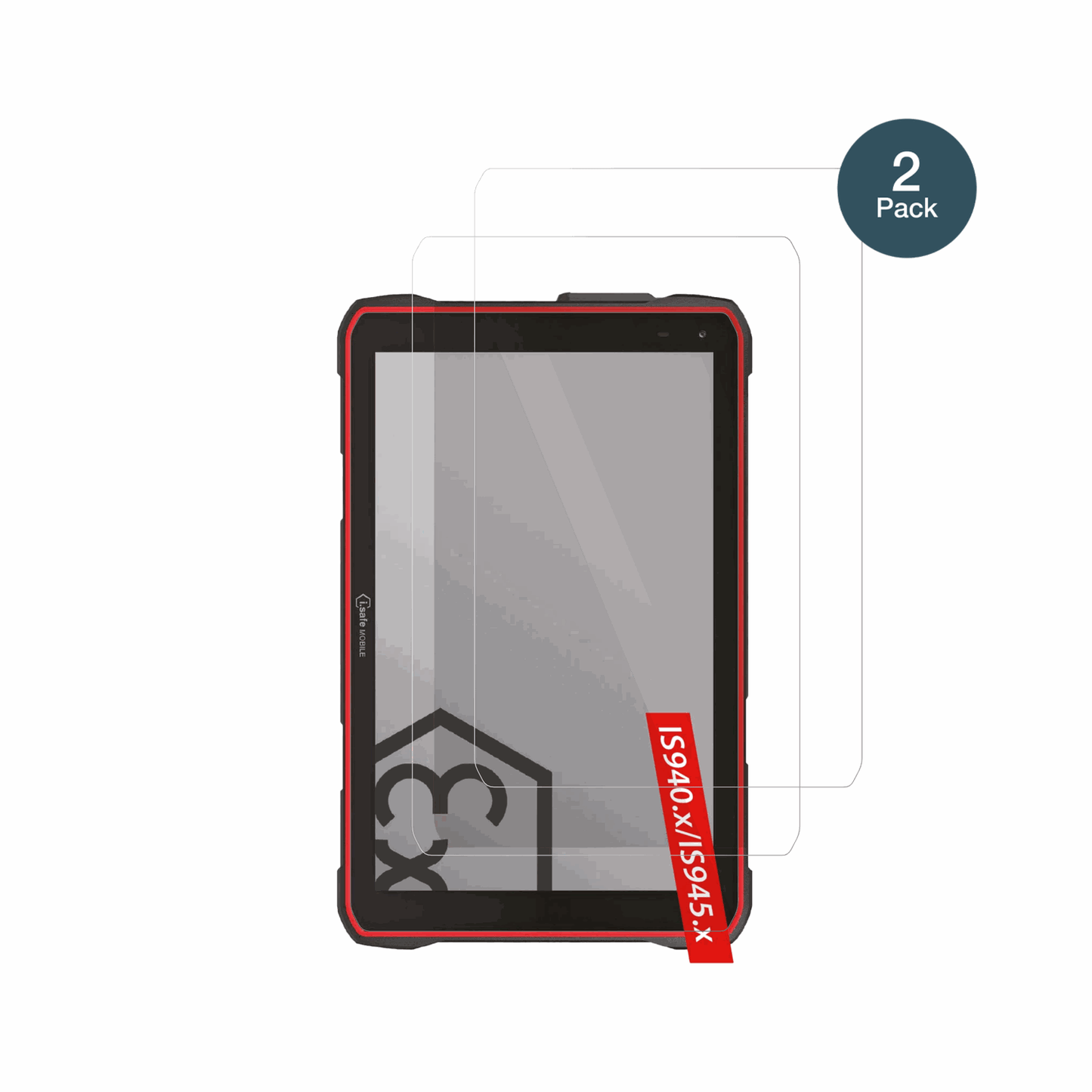 2x 9H Schutzfolie für i.safe MOBILE IS940.1 Panzerfolie