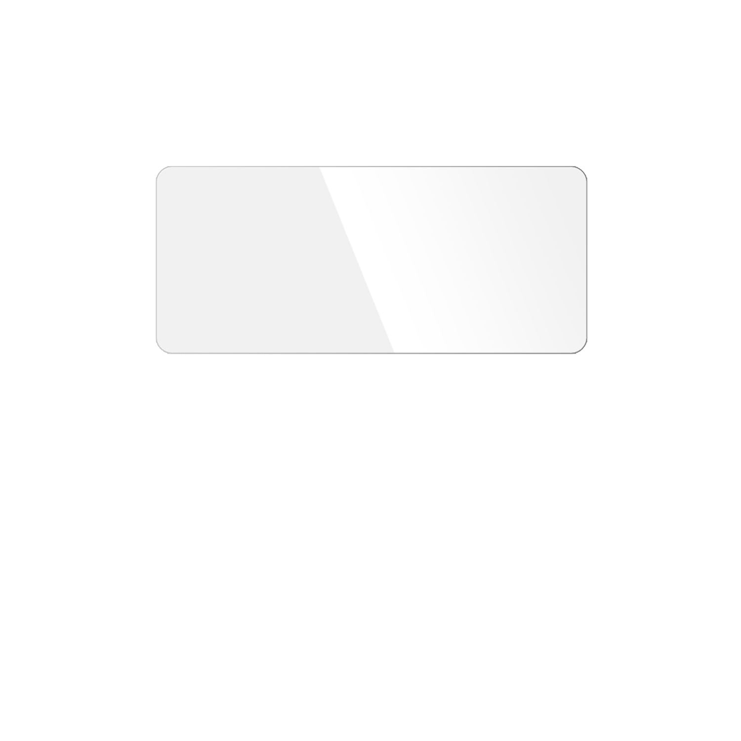 dipos Displayschutz für ISDT 405AC, transparente Oberfläche, geringe Dicke und perfekte Passform