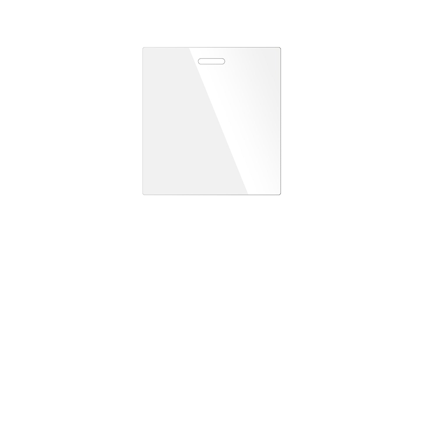 dipos Displayschutz für Itel Flip One, transparente Oberfläche, geringe Dicke und perfekte Passform