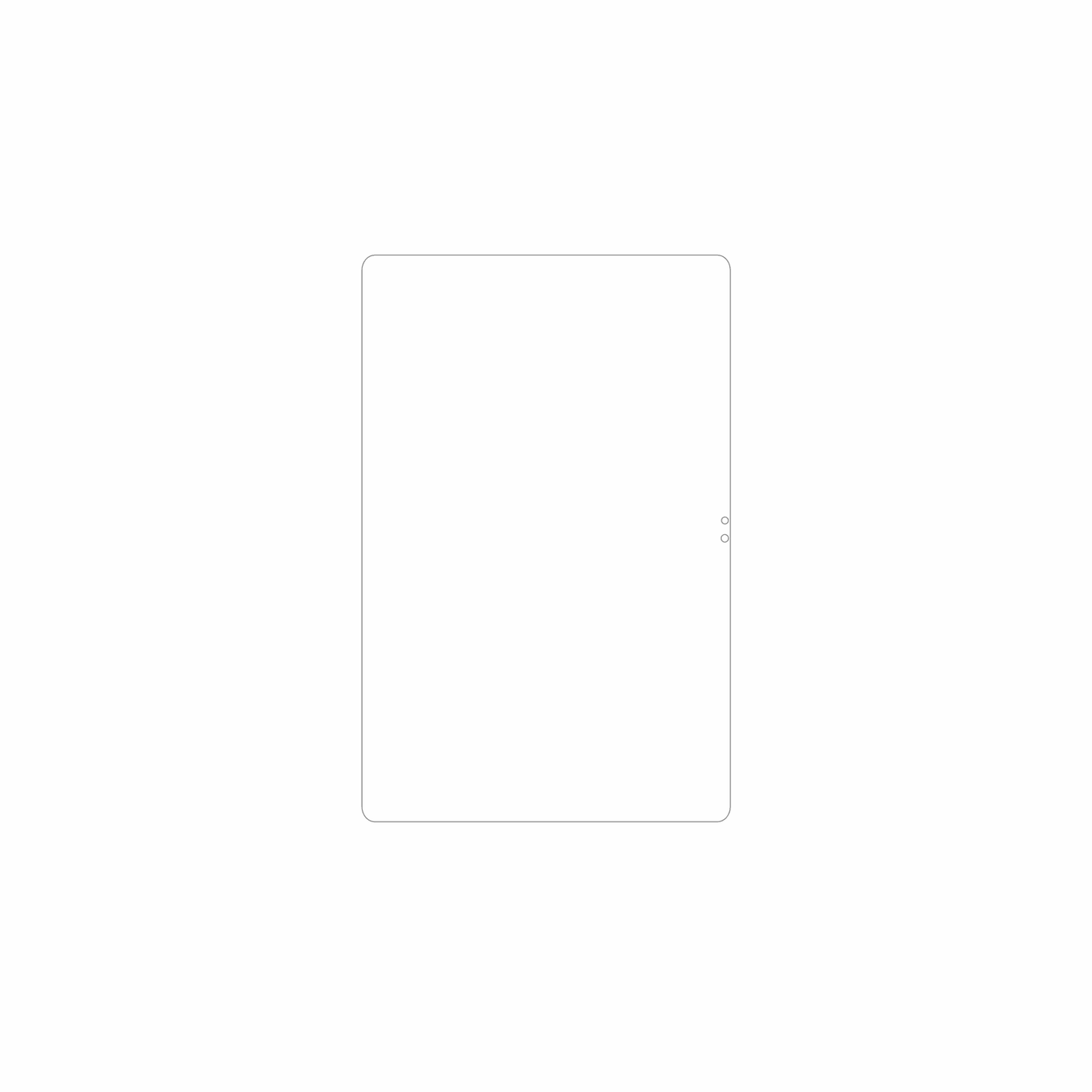 dipos Displayschutz für Itel VistaTab GO, mattierte Oberfläche, geringe Dicke und perfekte Passform