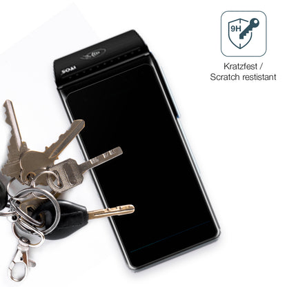 dipos Displayschutz für Itos CM5, mattierte Oberfläche, robuste Festigkeit und perfekte Passform