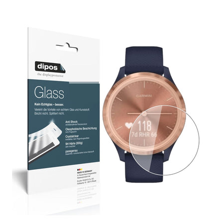 1x 9H Schutzfolie für Garmin Vivomove 3s Panzerfolie