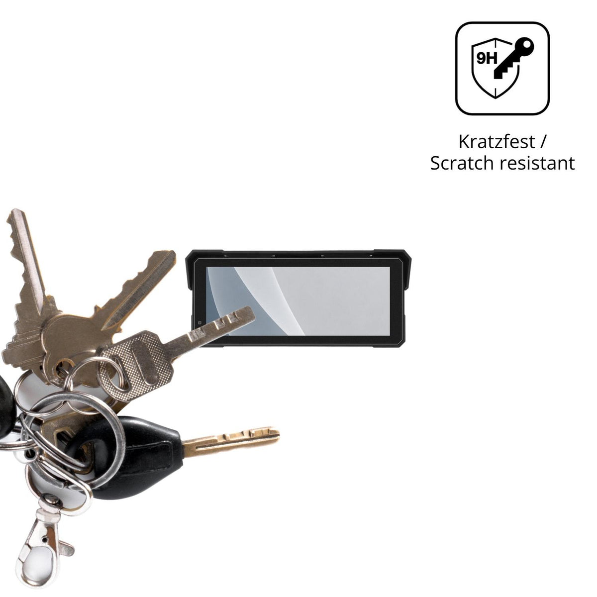 dipos Displayschutz für Jansite MT36 8.1 Zoll, mattierte Oberfläche, robuste Festigkeit und perfekte Passform