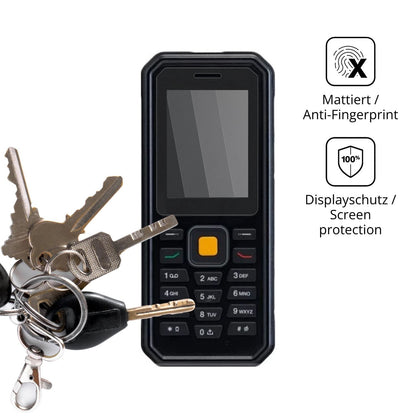 Blickschutzfolie für JCB Tradesman 4 matt Schutzfolie Privacy