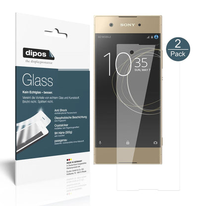 1x 9H Schutzfolie für Sony Xperia XA1 Panzerfolie