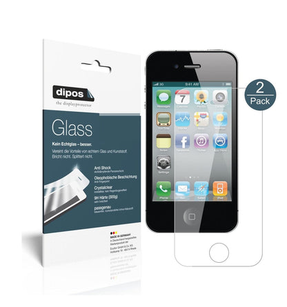1x 9H Schutzfolie für Apple iPhone 4 / 4S Panzerfolie