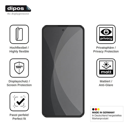 Full Cover Privacy Blickschutzfolie für JoyHandy Pova 7 Pro