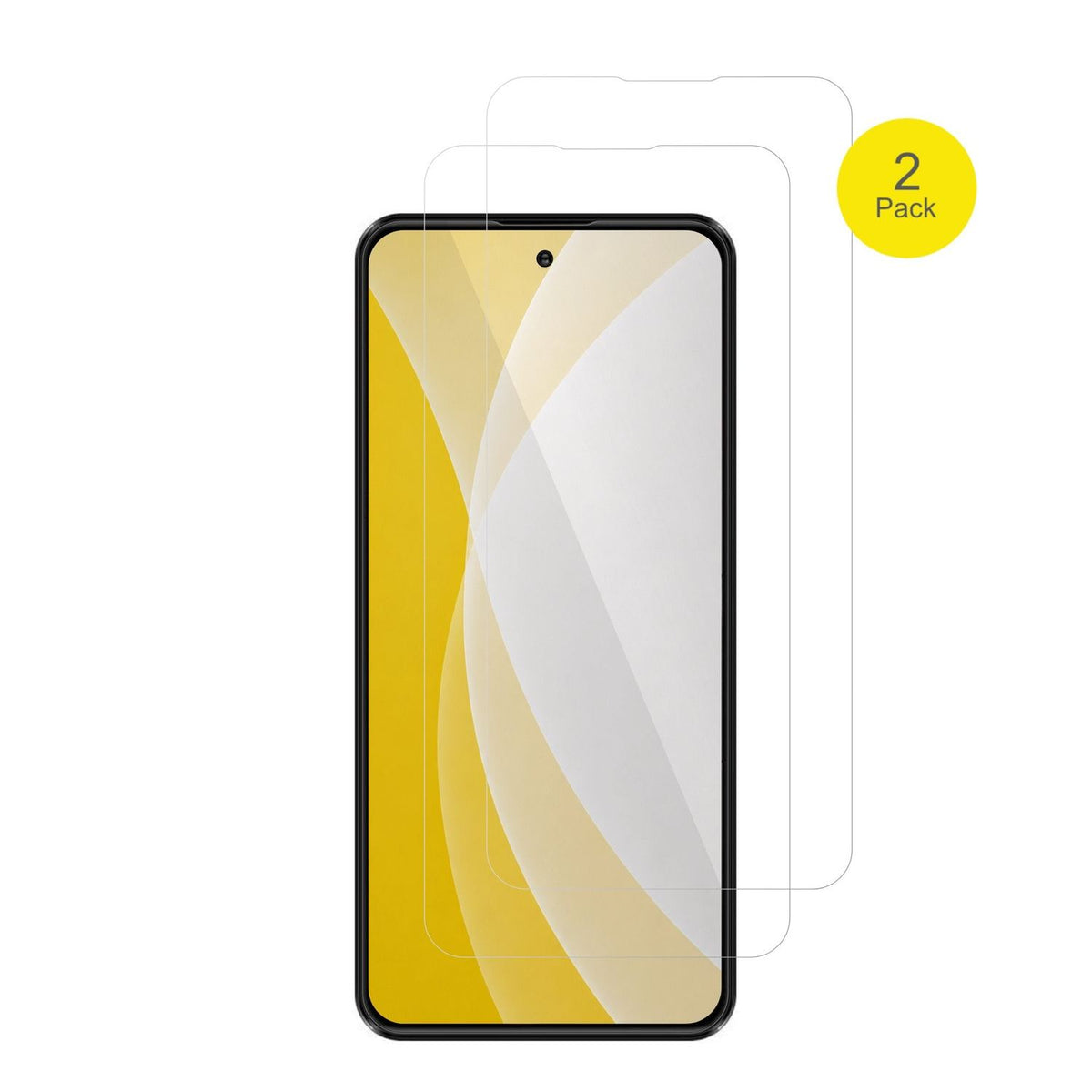 2x 3D Full Cover Schutzfolie für JoyHandy Pova 7 Pro