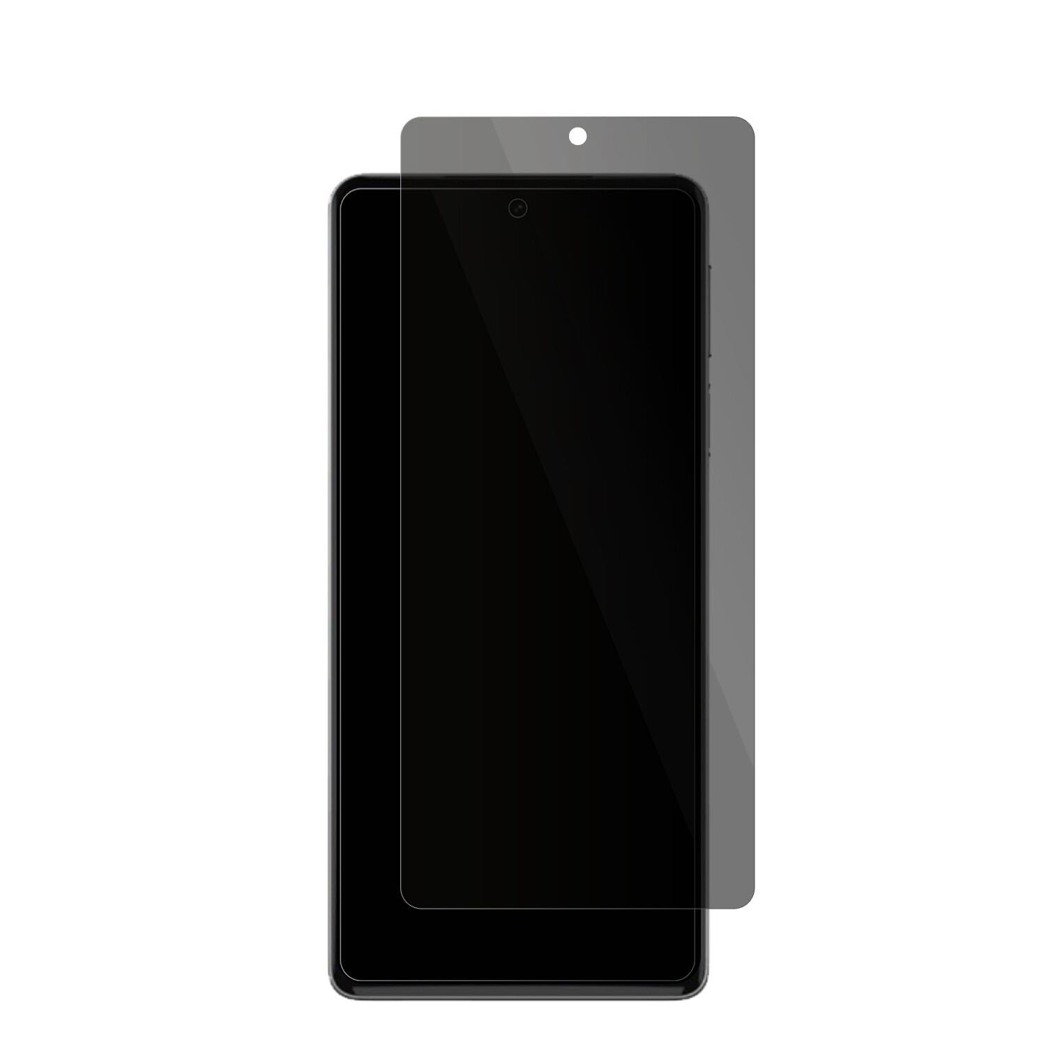 Full Cover Privacy Blickschutzfolie für Motorola E (2)