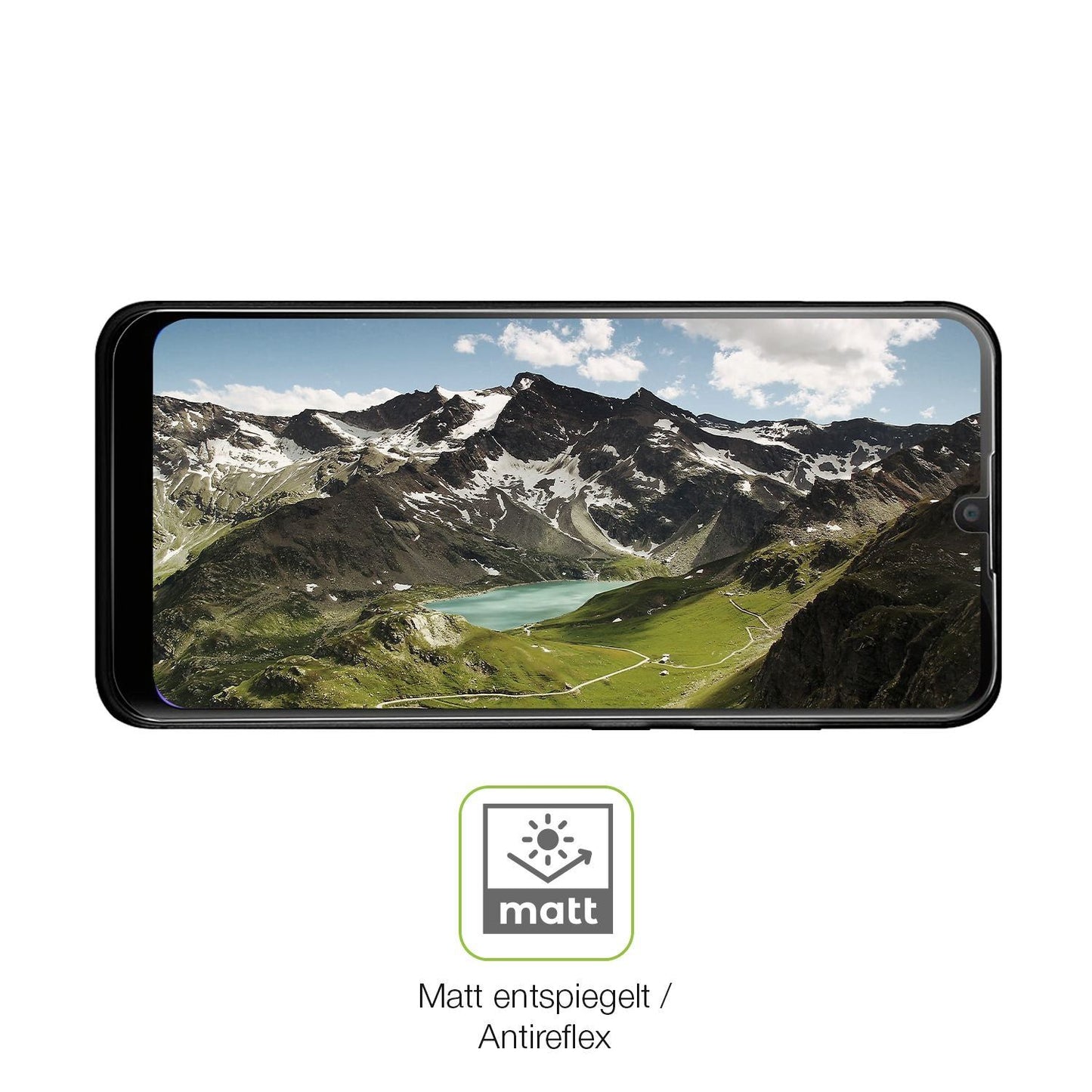 2x Full Cover Schutzfolie matt für Multilaser G-Pr (5)