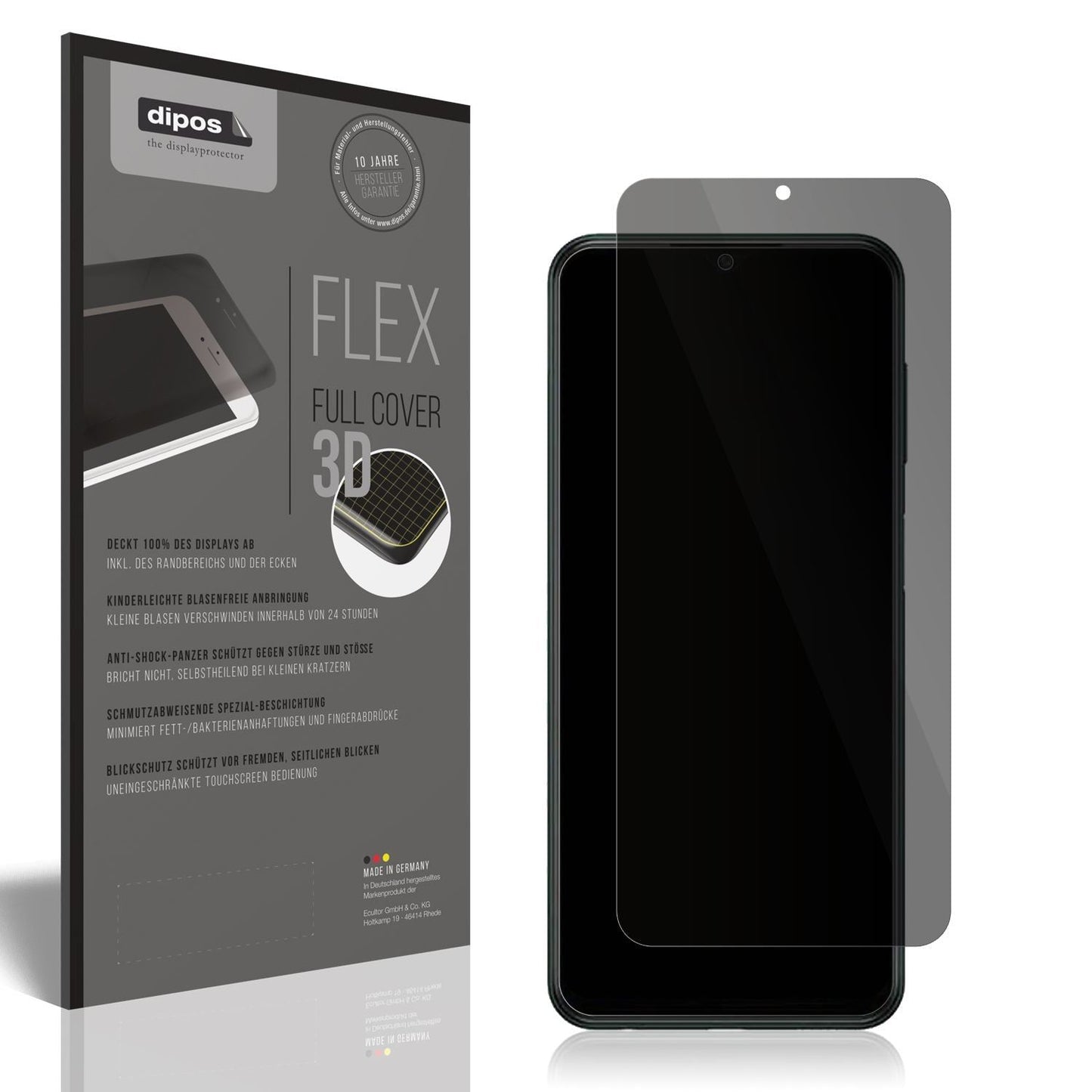 Full Cover Privacy Blickschutzfolie für itel A60 (1)