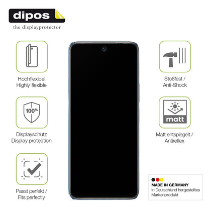 2x Full Cover Schutzfolie matt für Infinix Hot 20S (7)