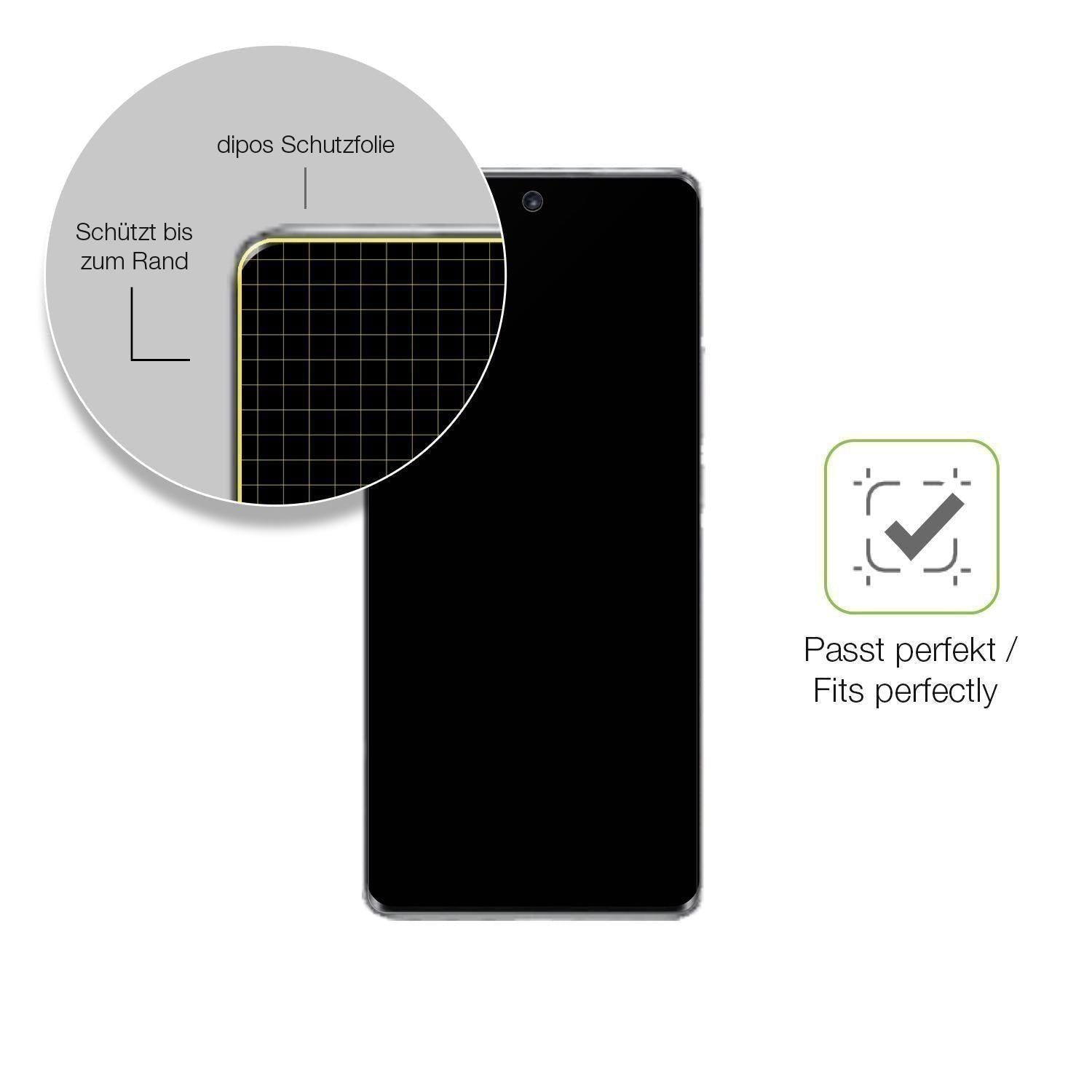 2x Full Cover Schutzfolie matt für Huawei Nova 10 (6)