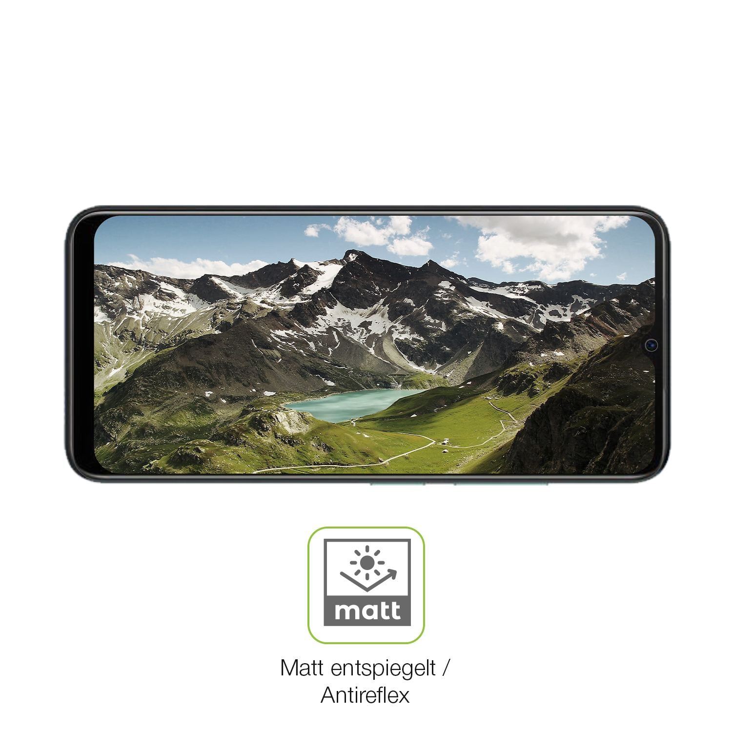 2x Full Cover Schutzfolie matt für Doogee X98 (5)