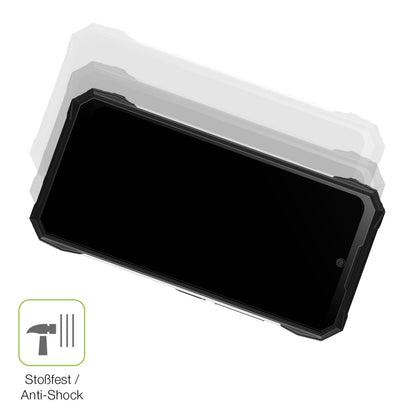 2x Full Cover Schutzfolie matt für Doogee S89 Pro (4)