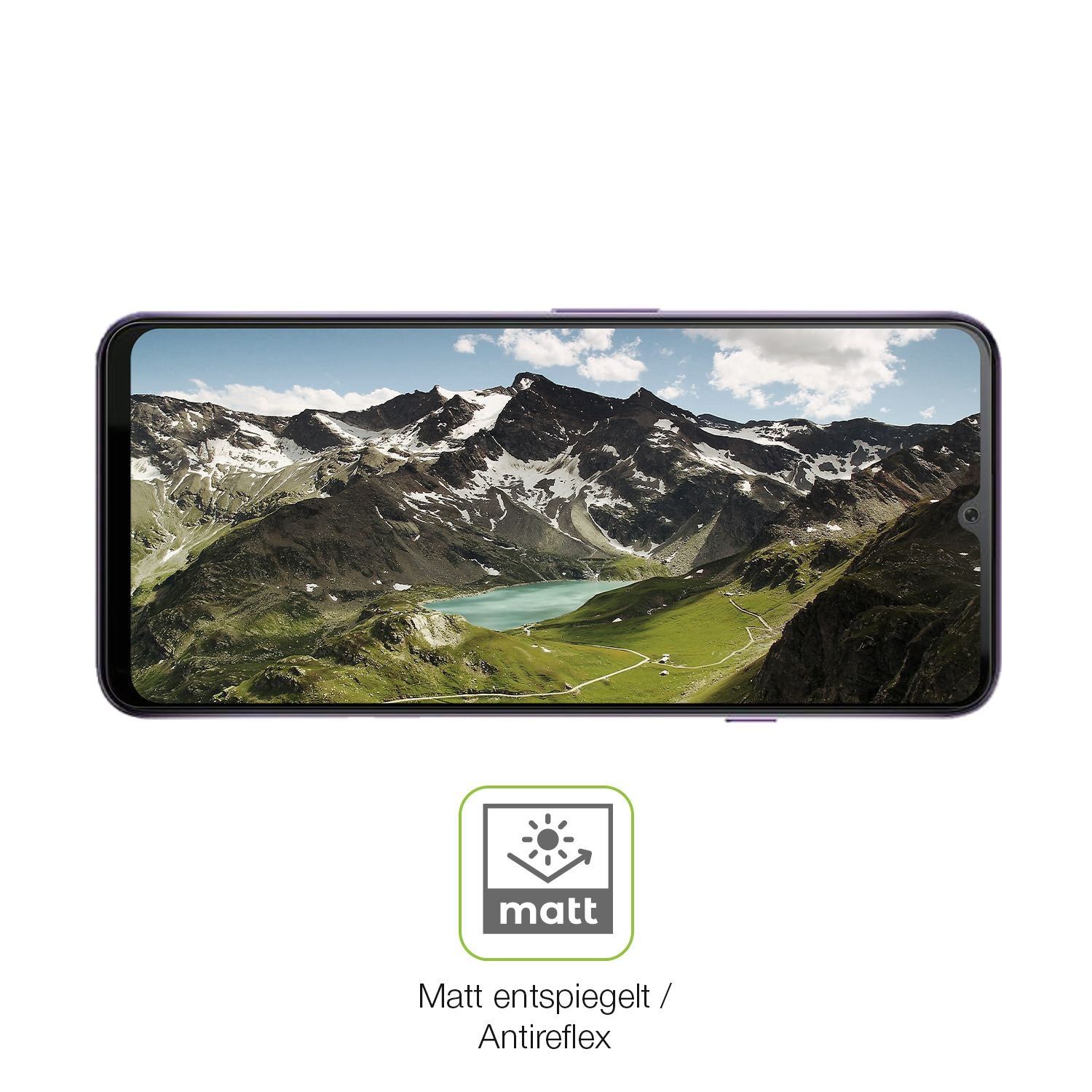 2x Full Cover Schutzfolie matt für Cubot Note 50 (5)