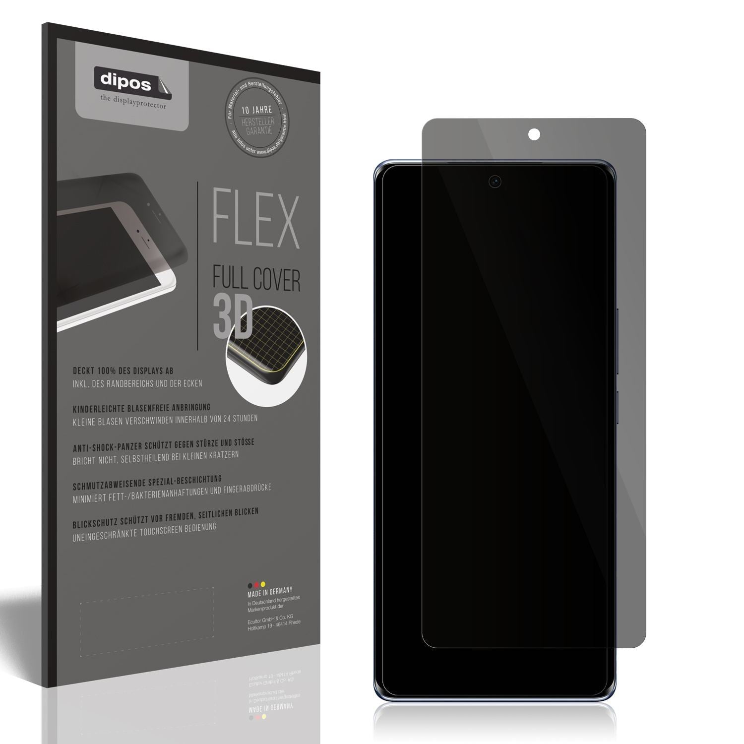 Full Cover Privacy Blickschutzfolie für Vivo V29 5 (1)