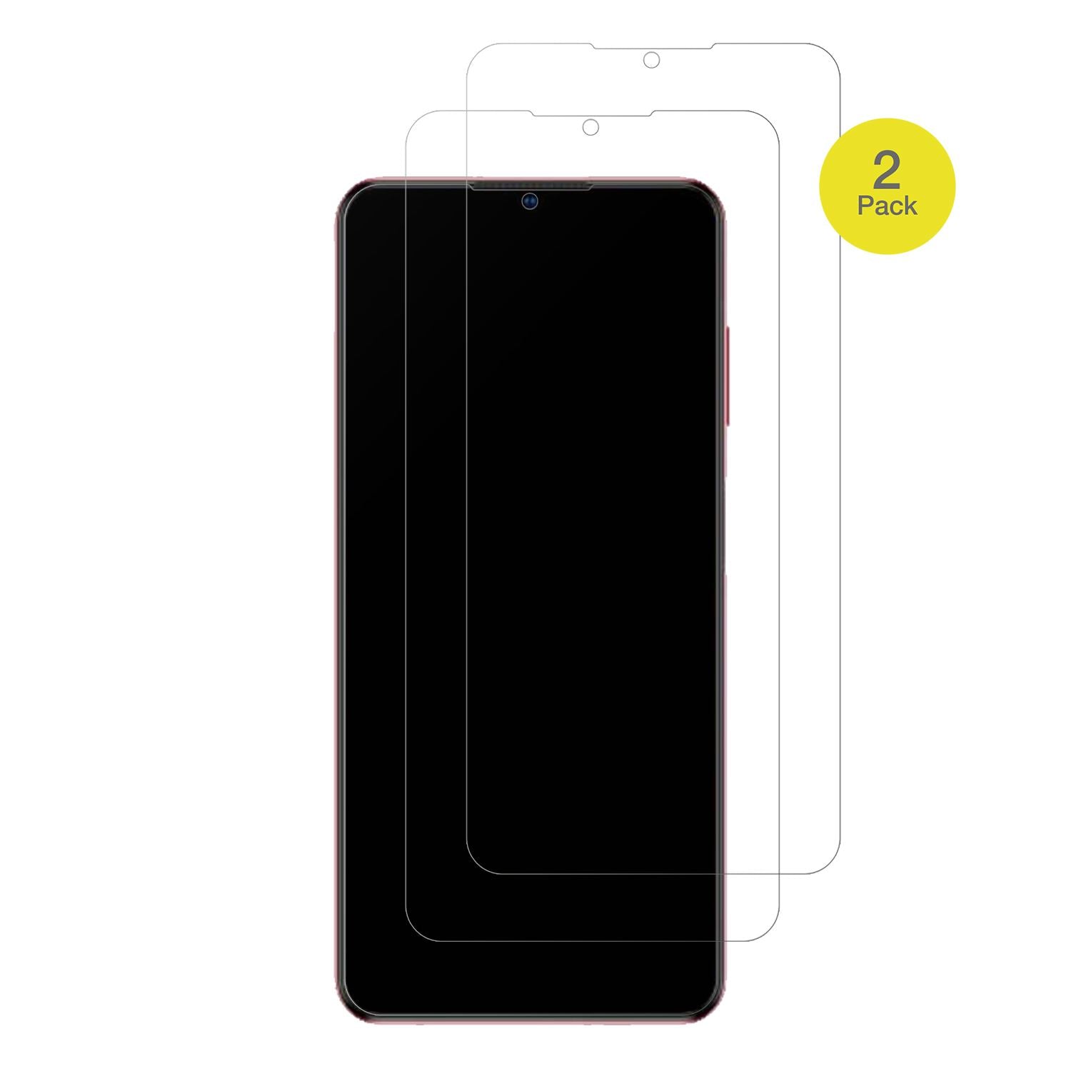 2x Full Cover Schutzfolie matt für ZTE Blade V40 V (2)