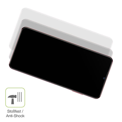 2x Full Cover Schutzfolie matt für ZTE Blade V40 V (4)