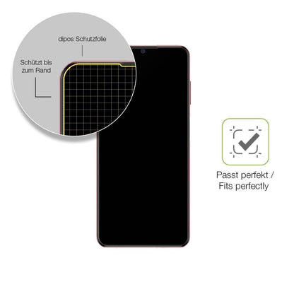 2x Full Cover Schutzfolie matt für ZTE Blade V40 V (6)