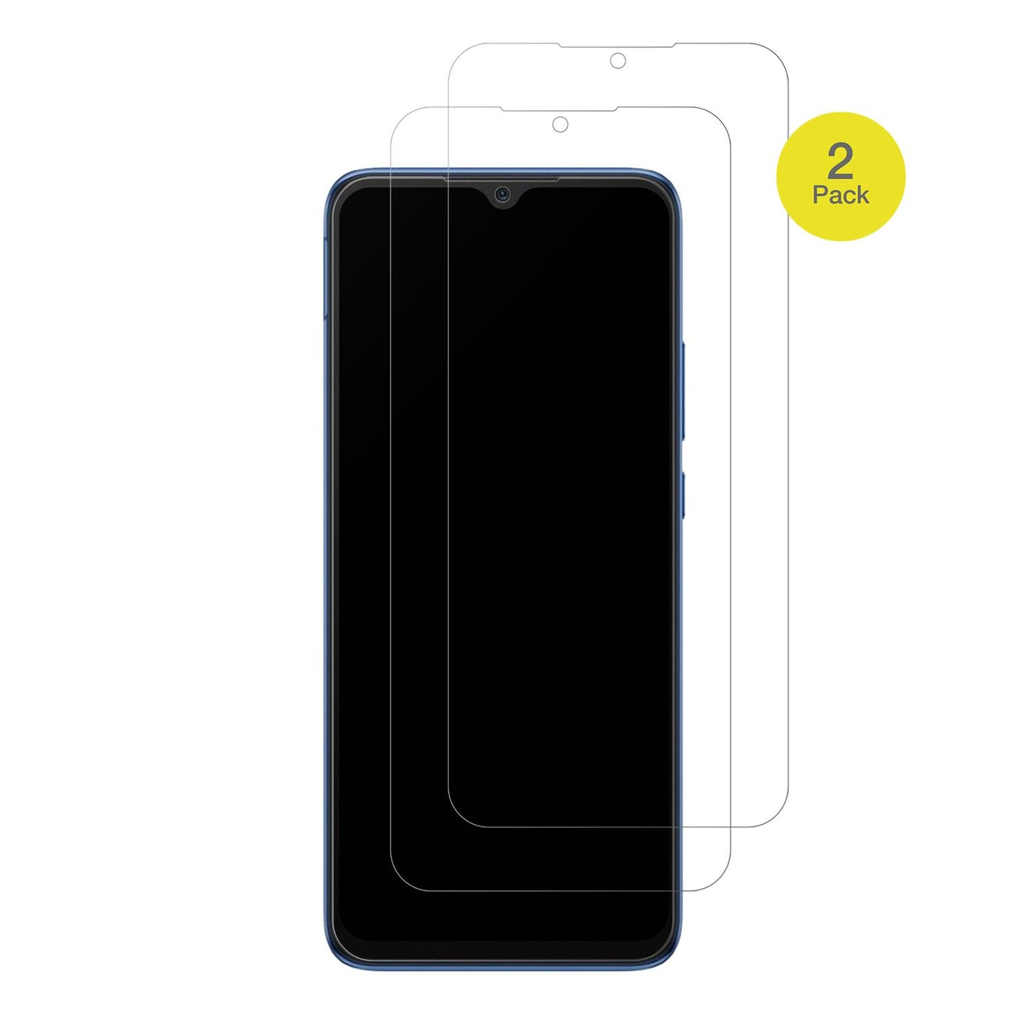 2x Full Cover Schutzfolie matt für Xiaomi Redmi 10 (2)