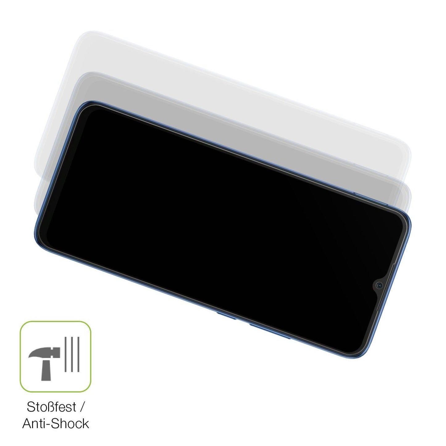 2x Full Cover Schutzfolie matt für Xiaomi Redmi 10 (4)