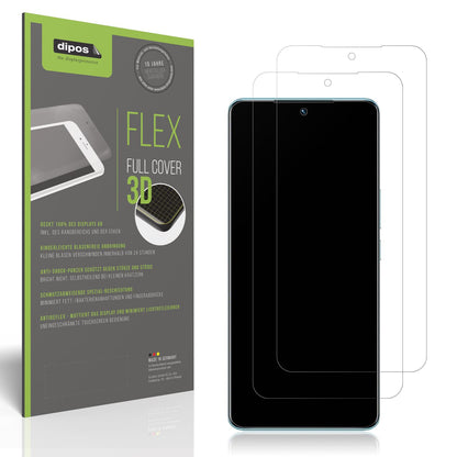 2x Full Cover Schutzfolie matt für Vivo V25 Pro (1)