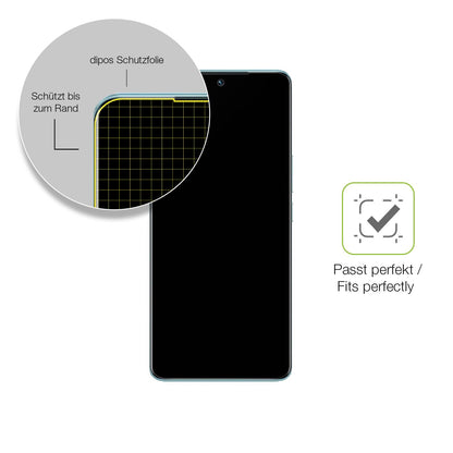 2x Full Cover Schutzfolie matt für Vivo V25 Pro (6)