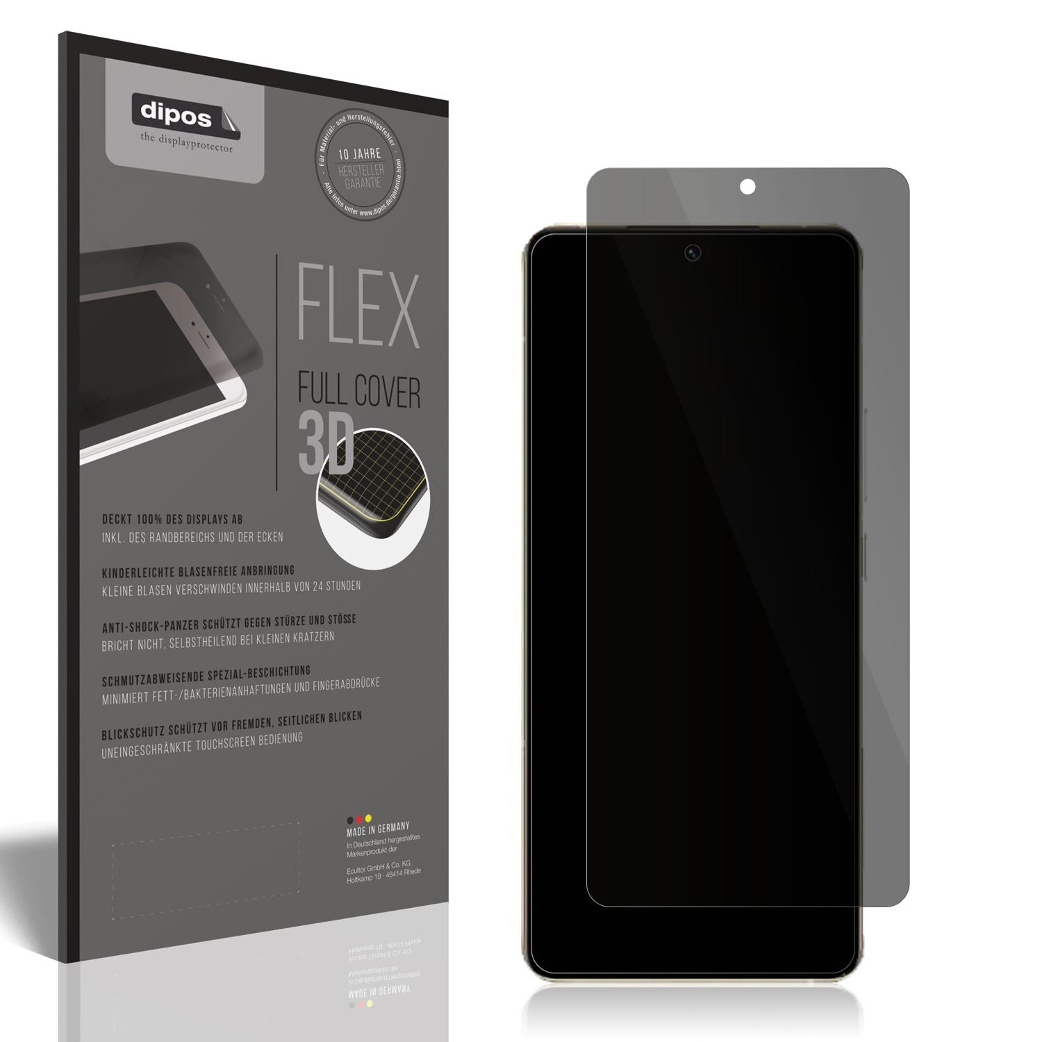 Full Cover Privacy Blickschutzfolie für Vivo S16 (1)
