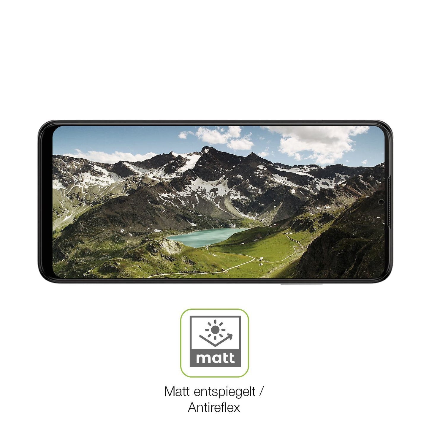 2x Full Cover Schutzfolie matt für Nokia G22 (5)