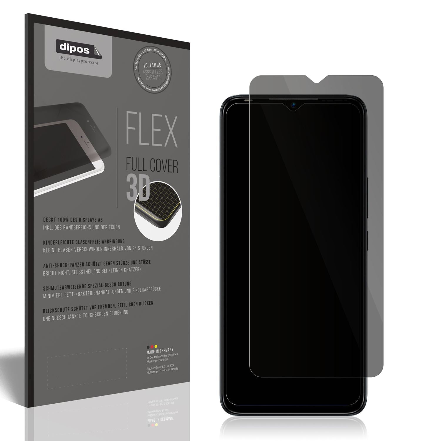 Full Cover Privacy Blickschutzfolie für Infinix Sm (1)