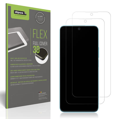 2x Full Cover Schutzfolie matt für Honor X8a (1)