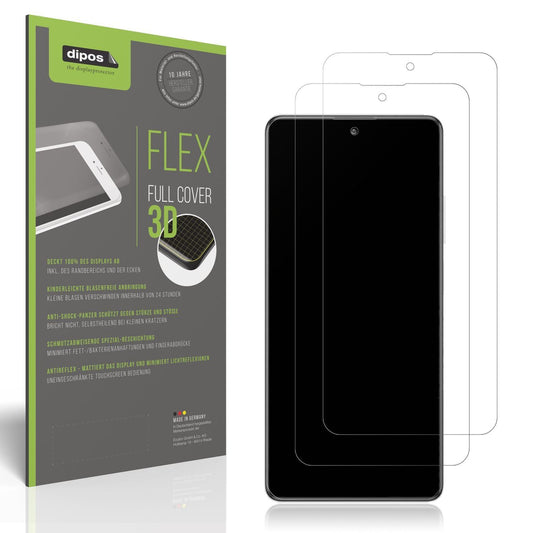 2x Full Cover Schutzfolie matt für Xiaomi Redmi No (1)